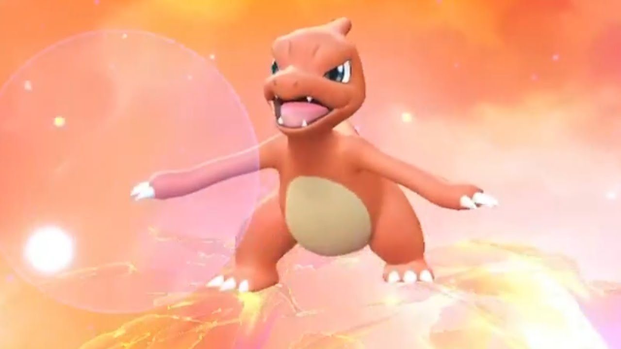 Catching Charmander And Its Evolution Charmeleon Pokemon Lets Go Eevee