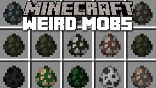 Minecraft WEIRD MOBS MOD / PLAY AND SURVIVE THE EVIL MOBS!! Minecraft