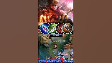 YIN UNSTOPPABLE BUILD#yin #viral #mlbb