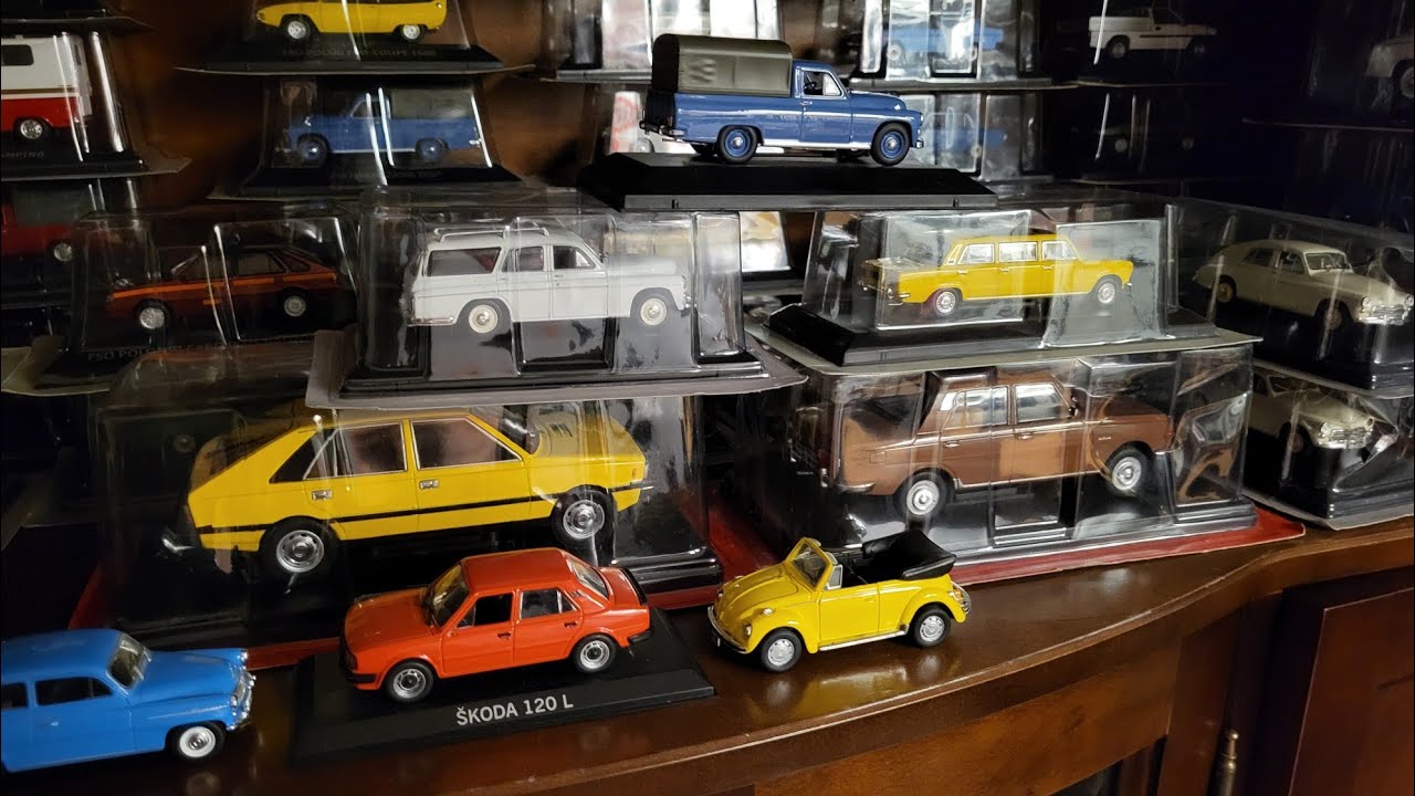 Porównanie i ceny - modele 1:43 1:24 z Deagostini Daffi i Hachette