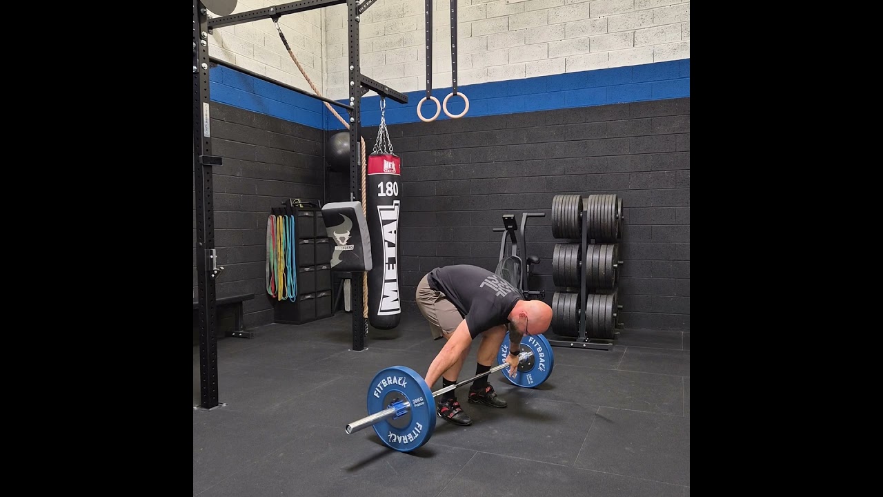 Snatch Deadlift / Soulevé de terre prise d'arraché