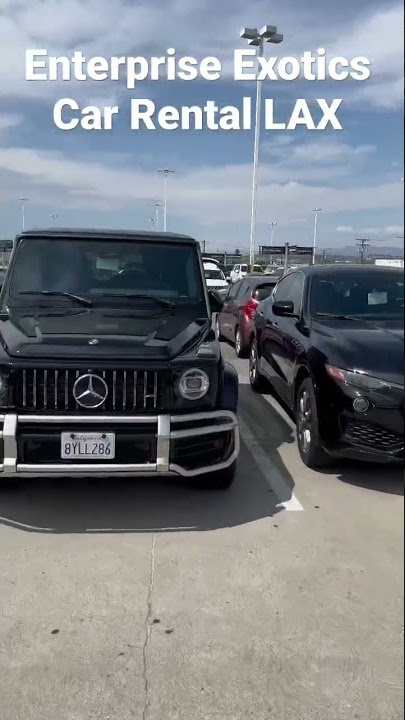 Enterprise Exotic Car Rental LAX Porsche Mercedes AMG Range Rover BMW Maserati Los Angeles Airport