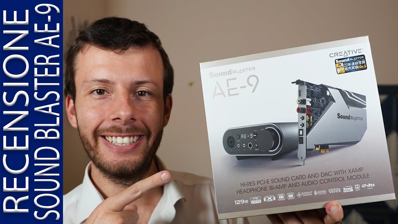 Recensione Creative Sound Blaster AE-9 - Rivoluzione Audio con una Scheda Audio Top di Gamma