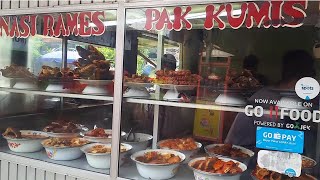 Selalu Ramai, Warung Nasi Rames Pak Kumis @ Pasar Minggu JakSel