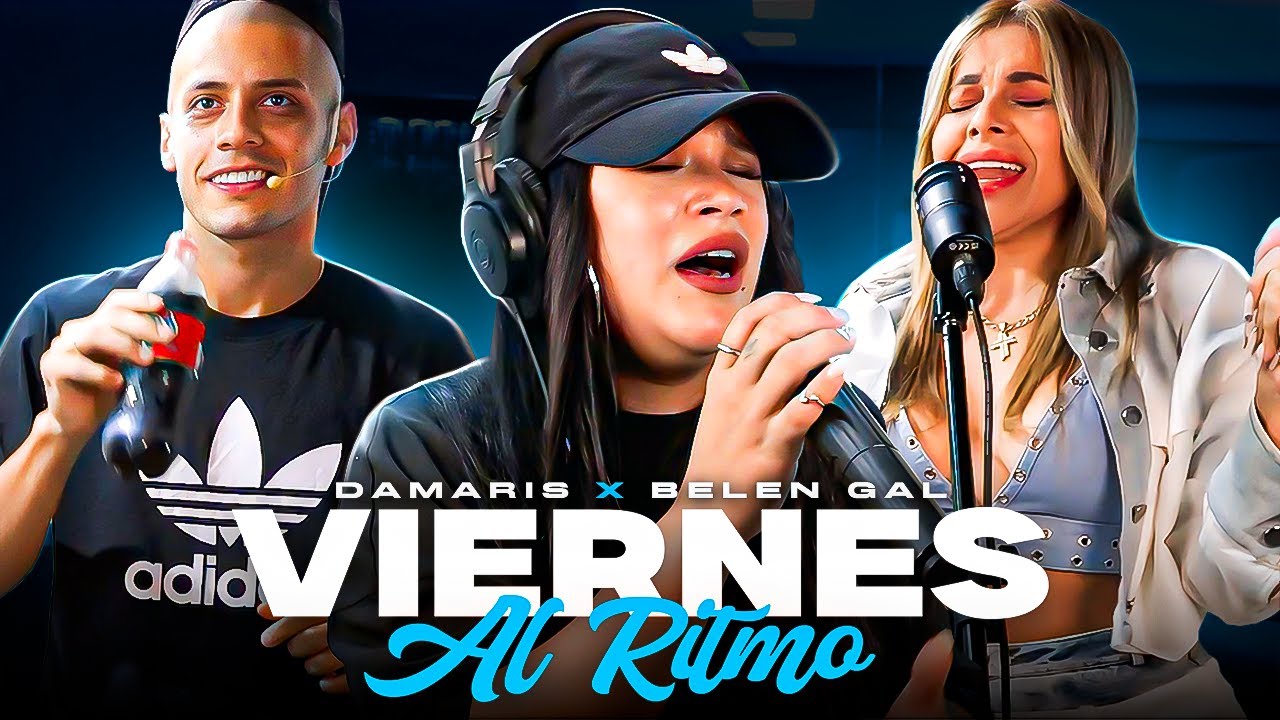 DAMARIS y BELEN GAL / CUMBIA EN VIVO en NAVAJAS AL RITMO !