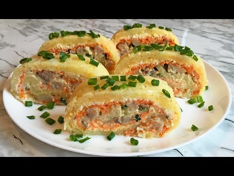 Video: Potato Casserole With Smoked Mackerel