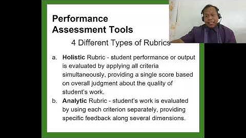 Performance Assessment Part 2