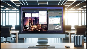 Five9 and SAP CX Cloud integrated - with LinkThat Cube: CTI Middleware with AI