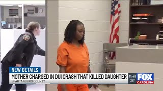 Woman charged in DUI crash that killed daughter granted bond