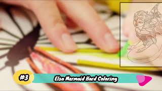 5 Best Elsa Mermaid Coloring Pages