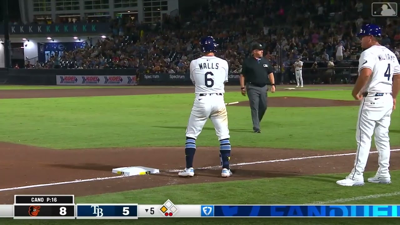 Compilation of Wednesday's history eight-run comeback Rays win against the Orioles