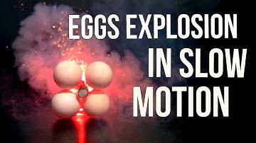 Eggs Explosion in Slow Motion - Slow Mo Lab