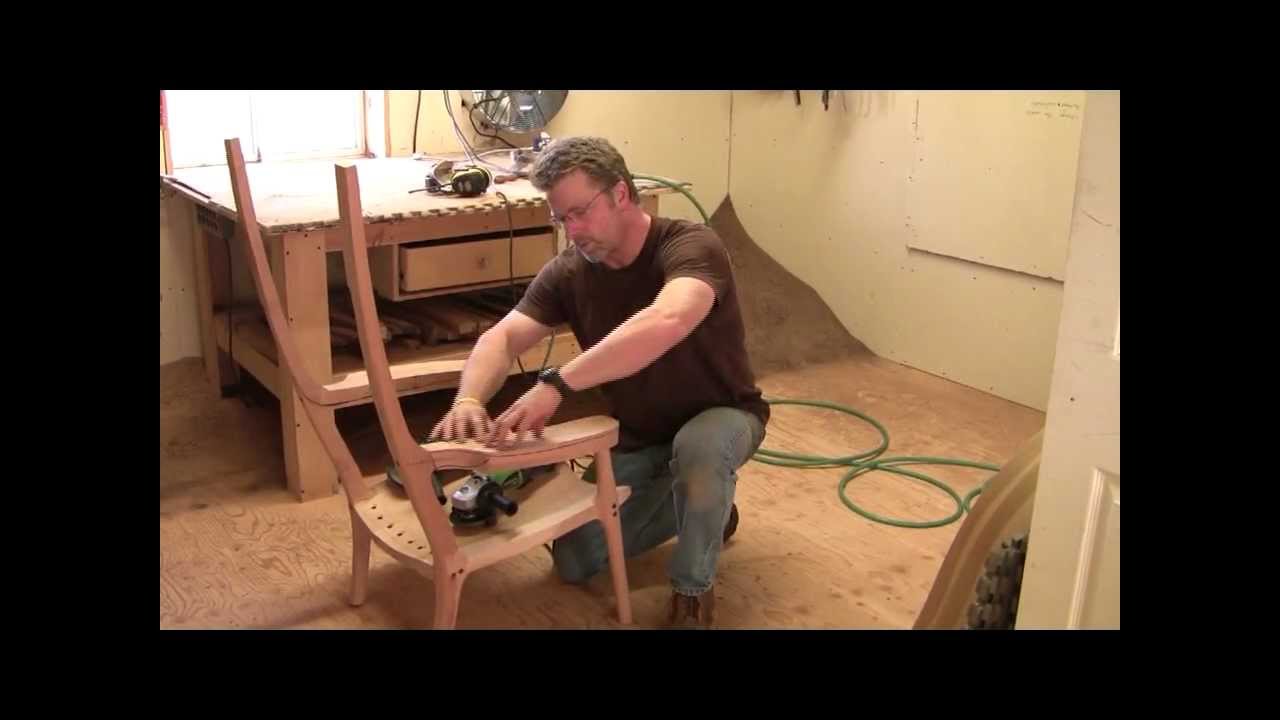 Building An Maloof Inspired Elegant Rocking Chair Shaping The