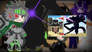 The Titans + 3 Titanesses React To: "LIFE OF THE WITHER STORM MINECRAFT BOSS!!" By BeckBroJack