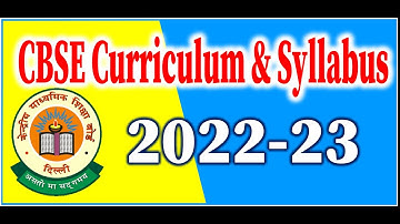 CBSE Curriculum 2022-23 | New Updated Syllabus for class IX to XII