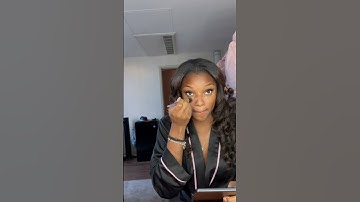 GRWM: NCCU Homecoming Concert ❤️🦅 #collegeexperience #vlog #nccu #makeup #nofoundationmakeuplook