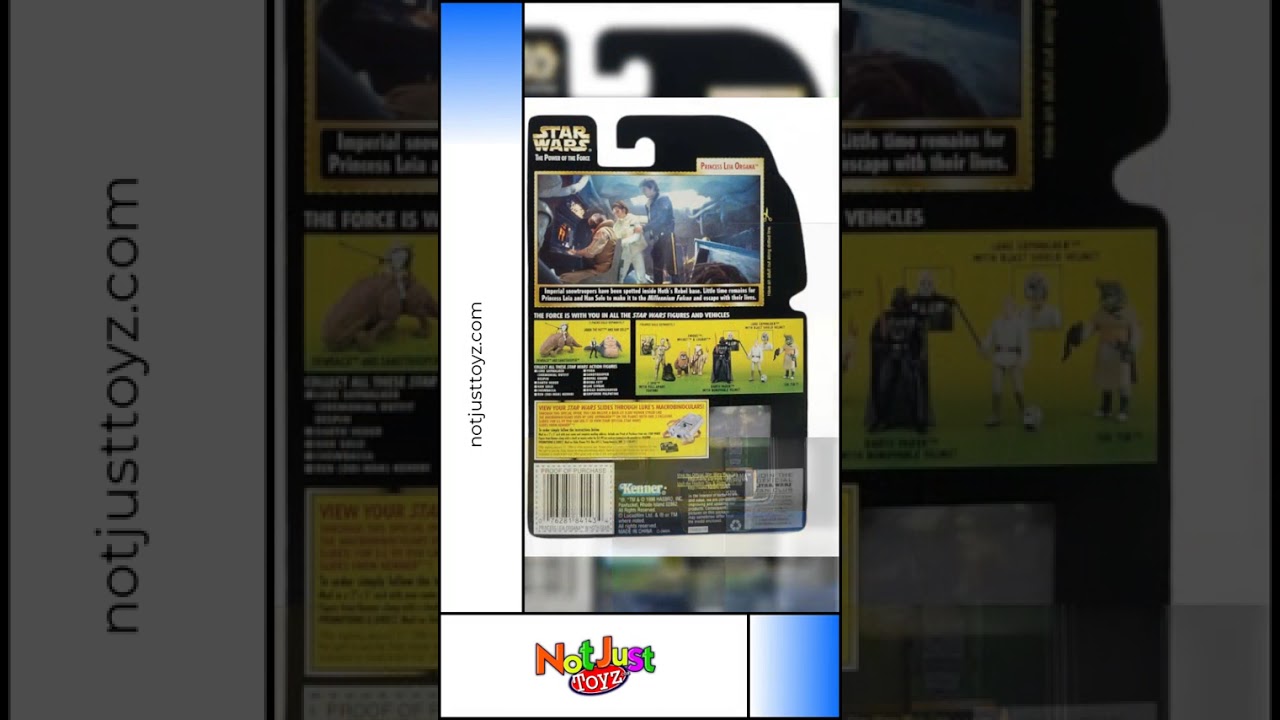 Kenner Star Wars POTF Princess Leia Organa Action Figure (Green Card)