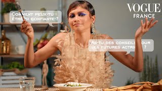 Zendaya (Dune, Challengers) répond à vos DM en goûtant des plats italiens | Vogue France