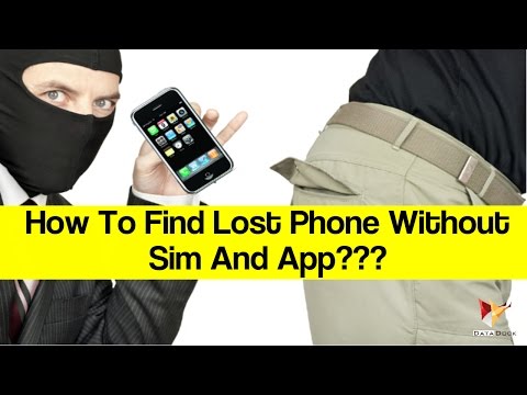 Video: How To Find A Phone Without A SIM Card