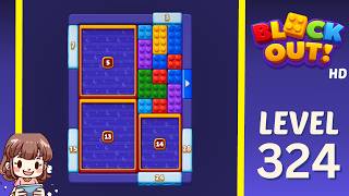 Block Out Level 324 Solution Walkthrough
