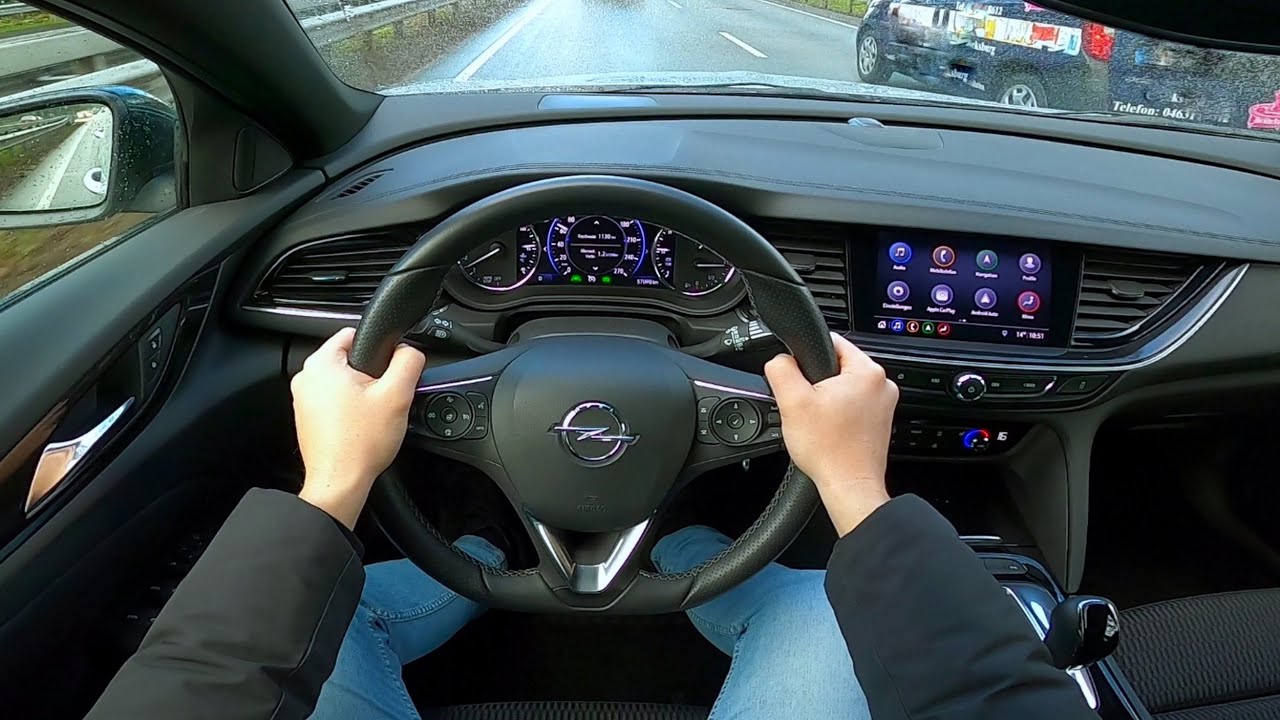 New Opel Insignia Sports Tourer GSI 2022 Test Drive POV 