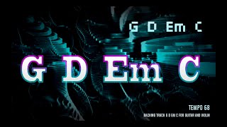 Backing Track G D Em C