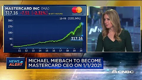 Mastercard's Michael Miebach to become CEO in 2021