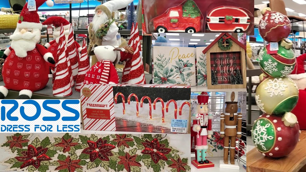 ROSS Holiday Home Decor With Me 2022*New Christmas Decor 2022*ROSS NEW FINDS 2022