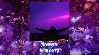 firework   katy perry (sped up)