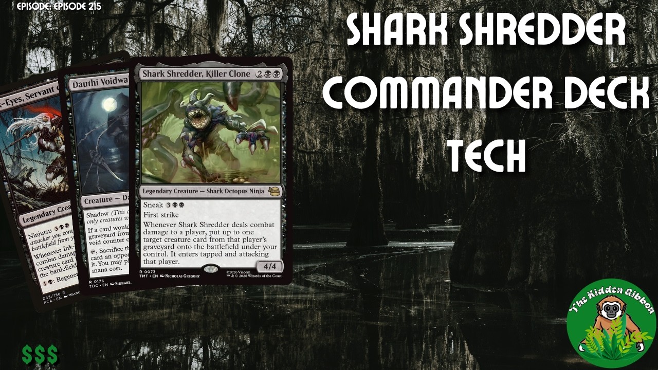 Shark Shredder, Killer Clone | Theft, Removal, Aggro | MTG Commander Deck Tech | Episode 215