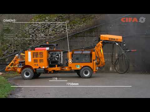 CIFA CST 8.20 - Concrete spraying equipment