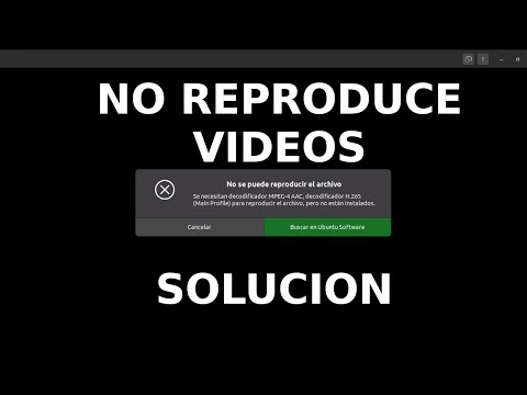 No puedo reproducir videos mp4 en Ubuntu - Solucion