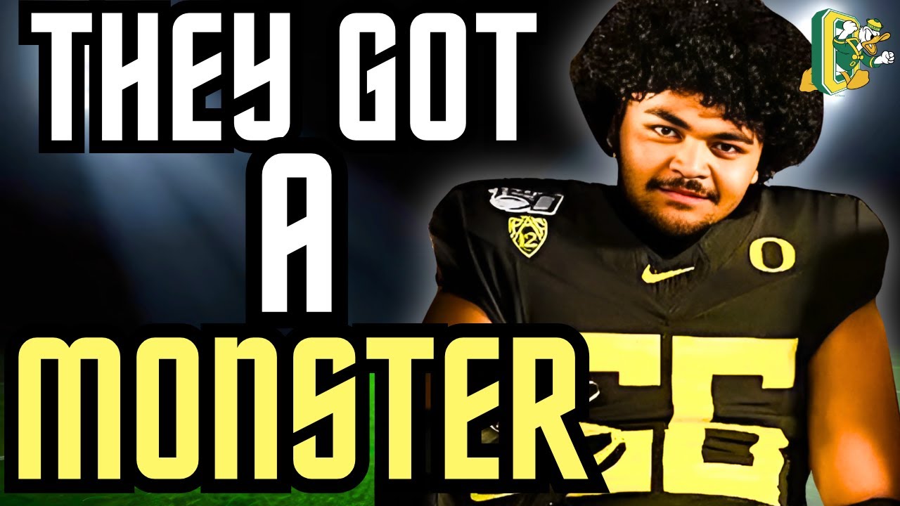 Douglas Utu Is A MONSTER 4⭐️ Oregon Ducks Offensive Line Recruit