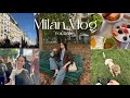 【vlog】またまたミラノへ🇮🇹どこを切り取ってもオシャレなミラノの街🍷