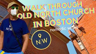 4K REVEALING walking tour inside the Old North Church in Boston #nomadicwalks