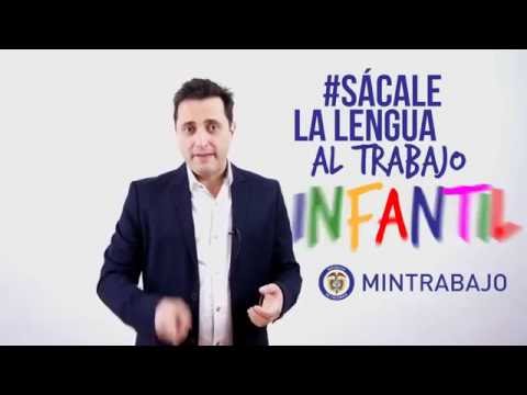 Andrés López y Ministerio de Trabajo de Colombia se unen contra el trabajo infantil.