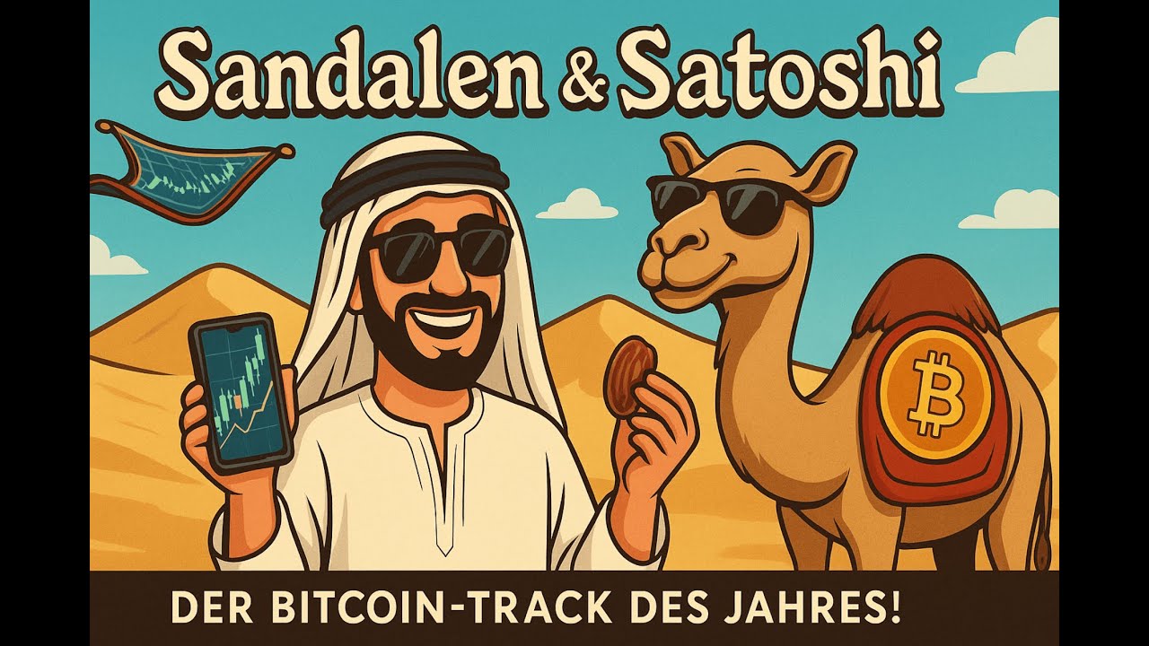 „Sandalen & Satoshi“ – Der verrückteste Bitcoin Song des Jahres! 🐪💸  By DerTiKro