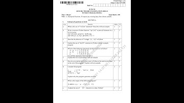 Python programming 2020-21 question paper|BTech|2nd year Aktu song Trending Cs| Punjabi song lyrics