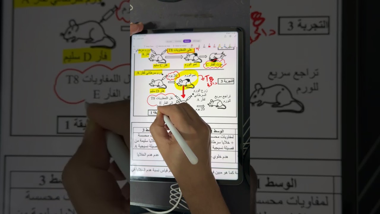تمارين المناعة svt fabour 🔥 bac 2025