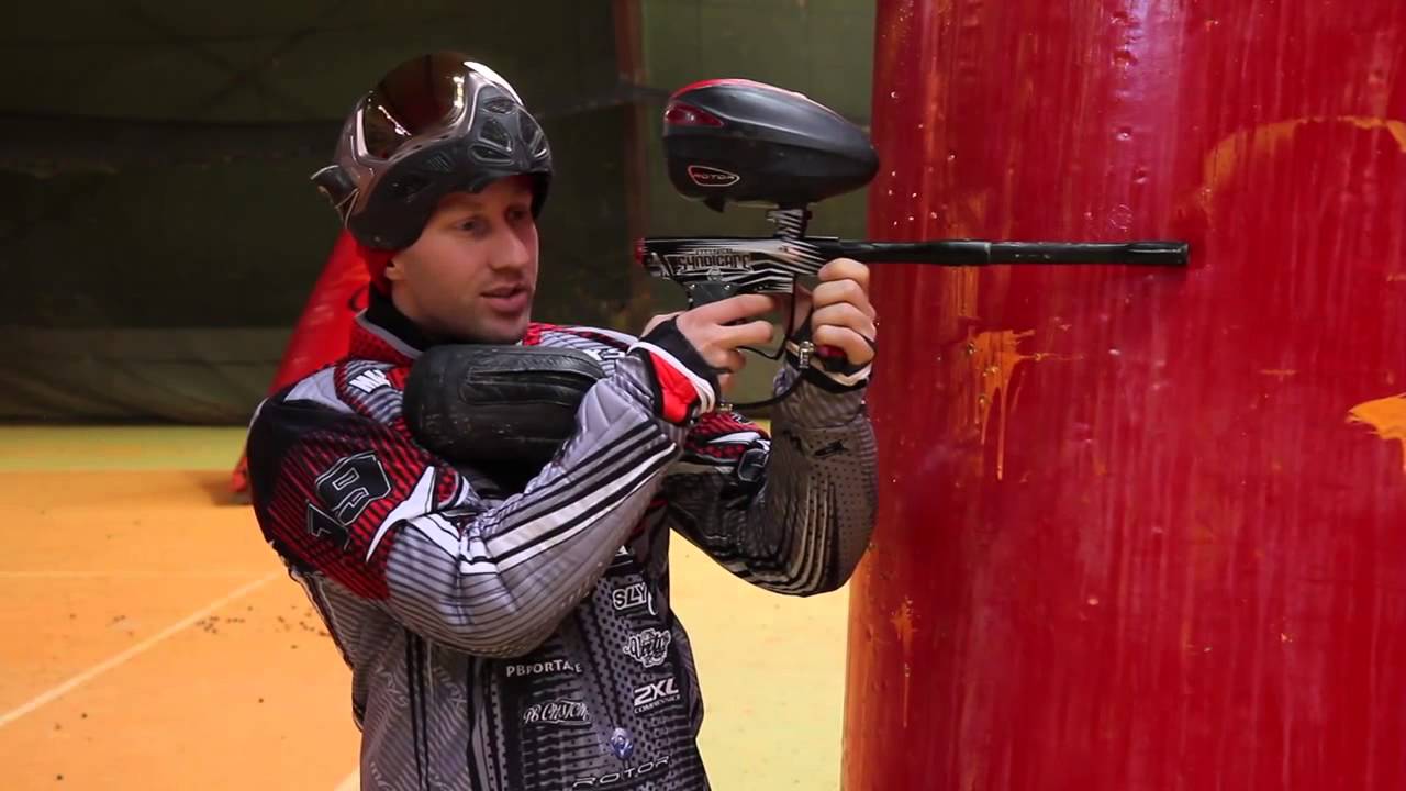 Paintball Training Der Richtige Stand Talent System YouTube