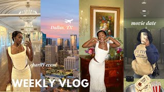 WEEKLY VLOG | Fun Trip To Dallas TX, Luxury Charity Event, Fashion Show, Gym Workout + Lots More :)