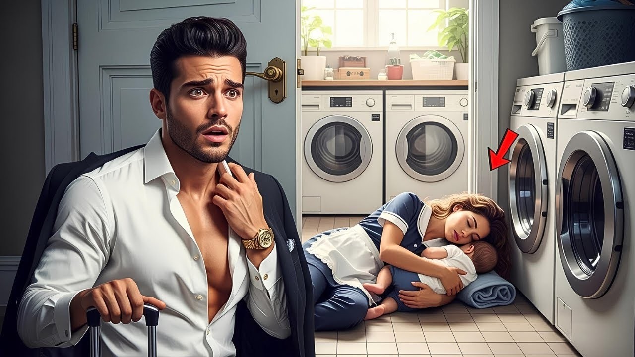 Mafiaboss findet seine Maid schlafend mit seinem Baby auf kaltem Boden – dann ändert sich alles