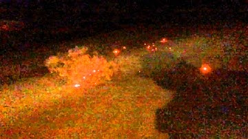 Throwing hot flint in SLOW MOTION