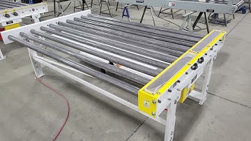 Chain Driven Live Roller Conveyor for the Automotive Industry