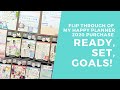 Planner Life: Flip through of my Happy Planner 2020 Purchase READY SET GOALS