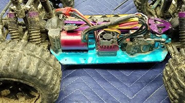 Goolrc brushless motor with 60 amp esc.