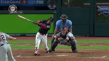 DET@CLE: Ramirez skies a two-run homer to right