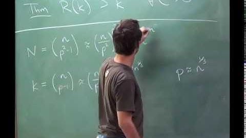 Programa de Mestrado: Extremal and Probabilistic Combinatorics - Aula 09 - Parte 02