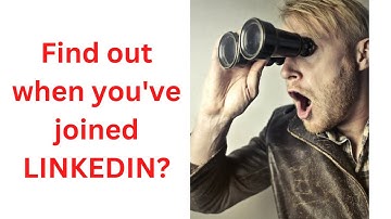 How to check when I joined LinkedIn | how to see when I joined LinkedIn #linkedintutorial #linkedin