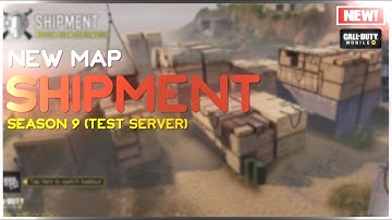 EQUALIZER + THERMITE + SHIPMENT MAP | SEASON 9 PUBLIC SERVER - Call of Duty Mobile